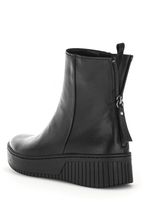 33631 Gabor Kadın Deri Bot 36-41 27 Siyah/Foulardcalf(Micro)-schwarz (schwarz)