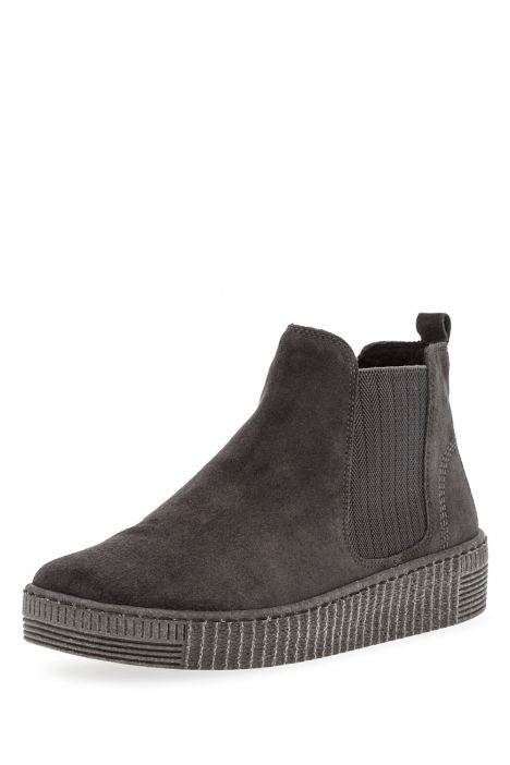 33731 Gabor Kadın Deri Bot 3.5-7.5 19 Antrasit/Velour(Micro)-pepper(anthrazit)