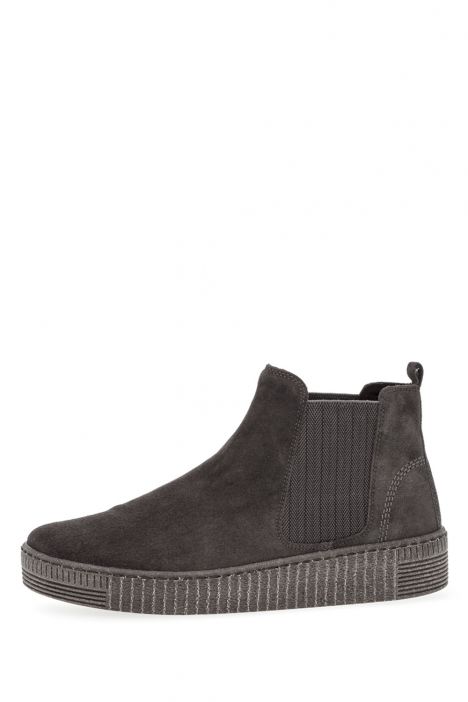 33731 Gabor Kadın Deri Bot 3.5-7.5 19 Antrasit/Velour(Micro)-pepper(anthrazit)