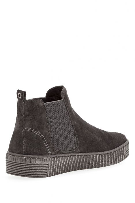 33731 Gabor Kadın Deri Bot 3.5-7.5 19 Antrasit/Velour(Micro)-pepper(anthrazit)