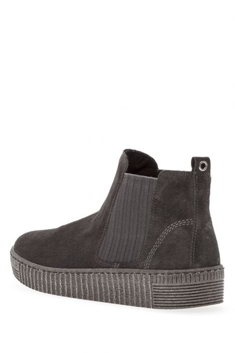 33731 Gabor Kadın Deri Bot 3.5-7.5 19 Antrasit/Velour(Micro)-pepper(anthrazit)