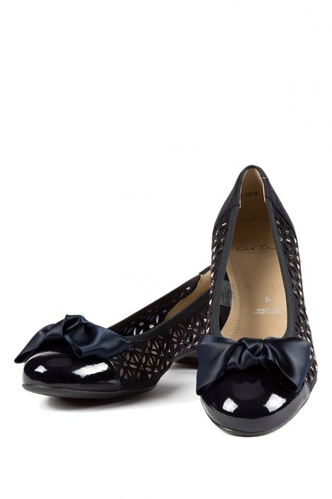 33757 Ara Shoes Kadın Nubuk Ayakkabı 3-8 BLUE VERNİCE - 02BV