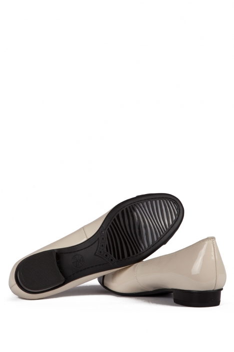 33760 Ara Shoes Kadın Rugan Babet 3-8 LACK,SOFTLACK, SCHWARZ,MARMOR - 07SSM