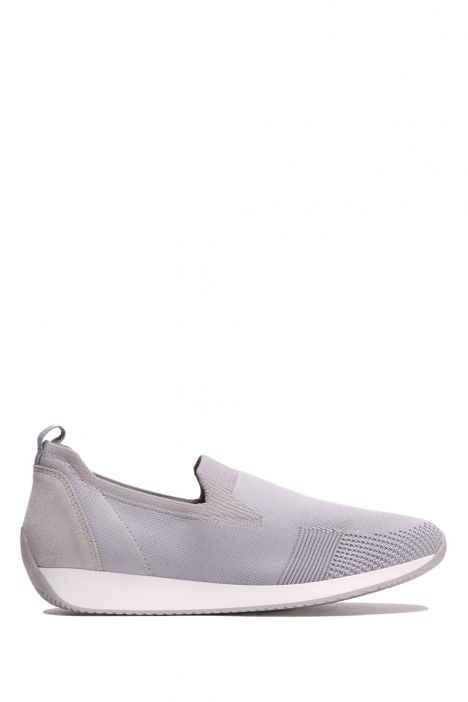 34080 Ara Shoes Kadın Anatomik Ayakkabı 3.5-8.0 WOVENST,VELOUR,PEBBLE - 18WP
