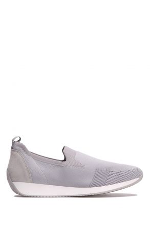 34080 Ara Shoes Kadın Anatomik Ayakkabı 3.5-8.0 WOVENST,VELOUR,PEBBLE - 18WP