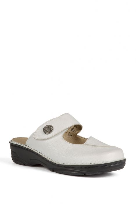3409 Berkemann Kadın Anatomik Terlik (3-7,5) Weiss Soft-Sportnappa - 103