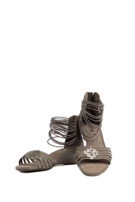 34112 Ara Shoes Kadın Deri Sandalet  3-8 TAUPE - 06T