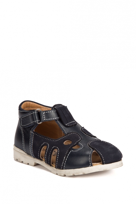342 Kalite İlk Adım Çocuk Ayakkabısı 19-24 Nubuk Lacivert / Nubuck Navy