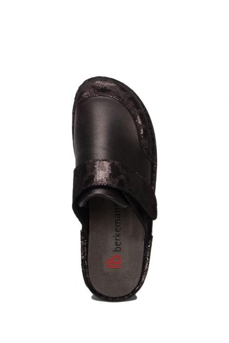 3428 Berkemann Giorgina Kadın Anatomik Terlik 3.0-8.5 Bronze Glamzleder/Stretch - B-453