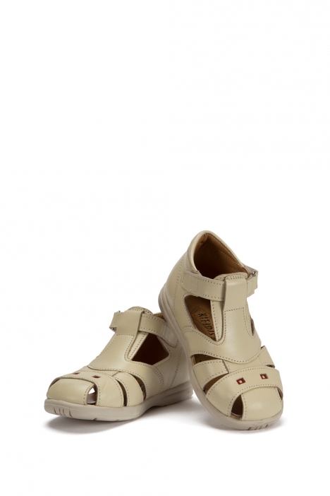 343 Kalite Çocuk Ayakkabı 25-29 Bej / Beige