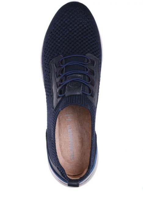 34402 Salamander Kadın Spor Ayakkabı 36-41 32 GLITTER WOVEN T. NAVY