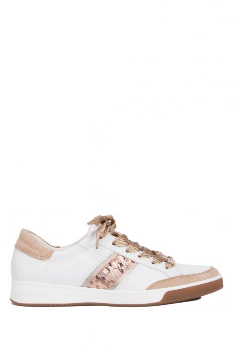 34471 Ara Shoes Kadın Deri Spor Ayakkabı 3.0-8.0 CAMEL/WEISS PLATIN/PUDER - 05CPP