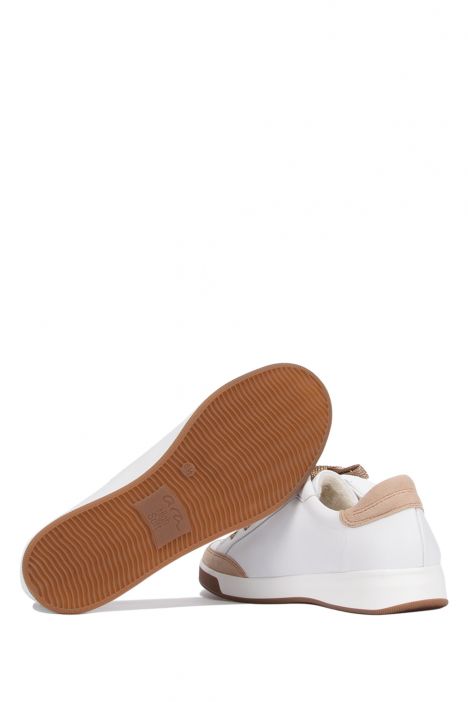 34471 Ara Shoes Kadın Deri Spor Ayakkabı 3.0-8.0 CAMEL/WEISS PLATIN/PUDER - 05CPP