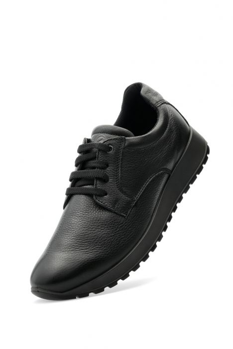 34517 Ara Shoes Matteo Erkek Deri Anatomik Ayakkabı 40-46 01 NAPPA-BOTTALATO-NATAN , BLACK