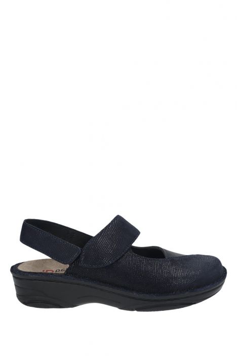 3461 Berkemann Helene Kadın Anatomik Sandalet 3.0-8.0 Kosmosblau - Leder/Stretch - 361