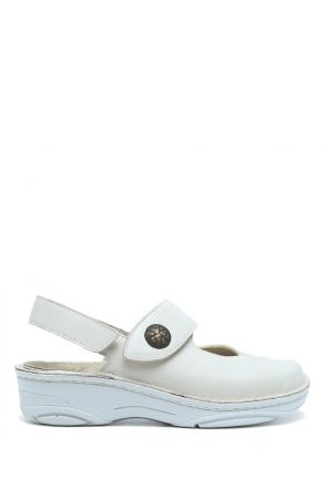 3461 Berkemann Helene Kadın Anatomik Sandalet 3.0-8.0 Beige Leder Stretch - 725