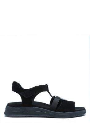 34805 Ara Shoes Osaka-S Kadın Deri Sandalet 36-41 BLACK - 01