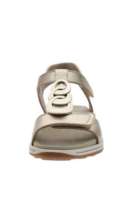 34826 Ara Shoes Kadın Anatomik Sandalet 36-41 PLATIN - 14