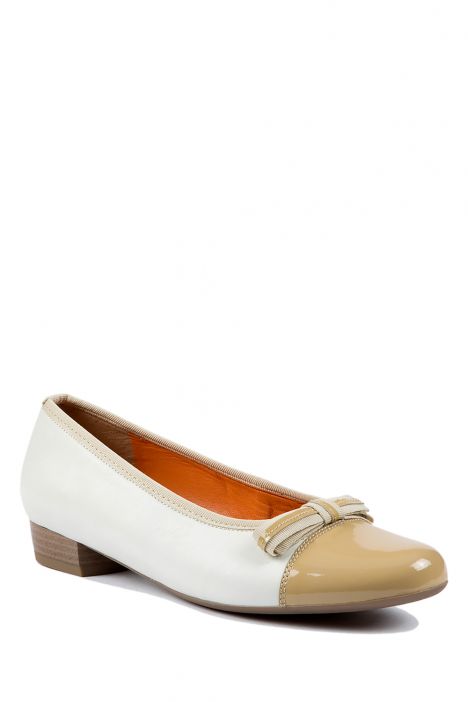 34906 Ara Shoes Kadın Deri Babet 3-8,5 BISQUIT,WEISS - 08BW