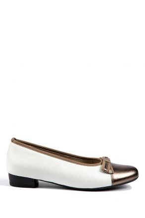34906 Ara Shoes Kadın Deri Babet 3-8,5 TITAN,WEISS - 09T