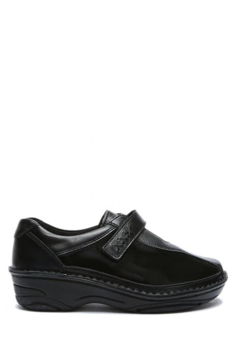 3492 Berkemann Kadın Anatomik Ayakkabı 3-8,5 Nubuk Siyah / Nubuck Schwarz