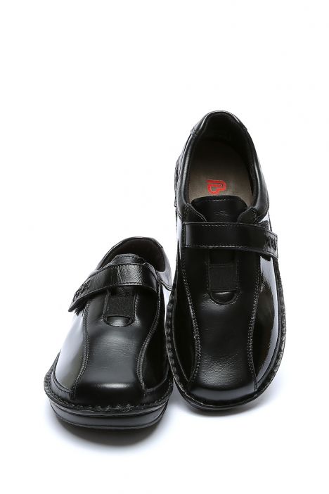 3492 Berkemann Kadın Anatomik Ayakkabı 3-8,5 Nubuk Siyah / Nubuck Schwarz