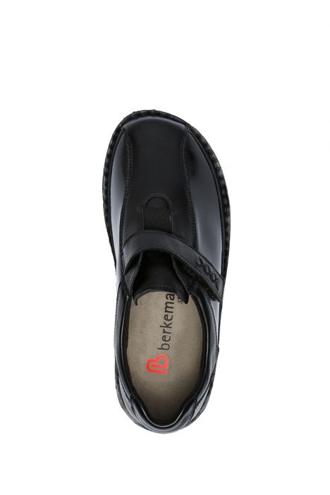 3492 Berkemann Kadın Anatomik Ayakkabı 3-8,5 Nubuk Siyah / Nubuck Schwarz