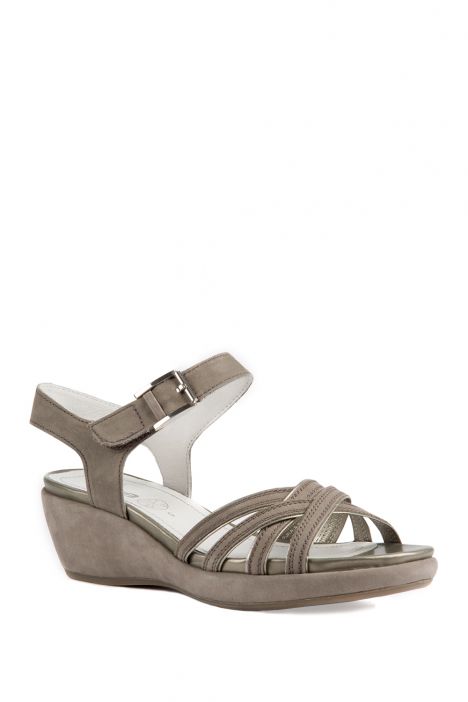 35355 Ara Shoes Kadın Nubuk Sandalet 3 - 8 GRIGIO,GUN - 05GG