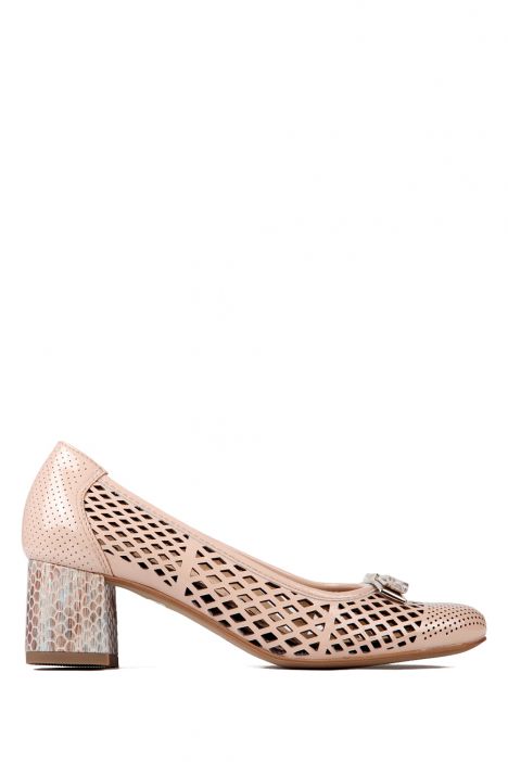 35570 Ara Shoes Kadın Rugan Ayakkabı 3-8 SALMON,TAUPE - 66ST