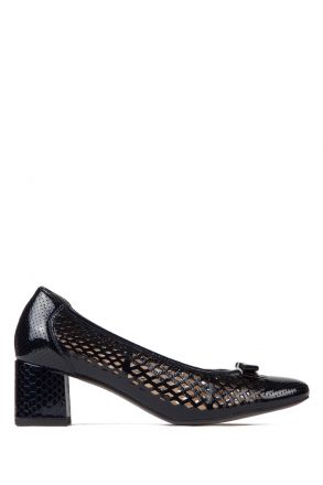 35570 Ara Shoes Kadın Rugan Ayakkabı 3-8 VERNICE,BLUE - 68VB