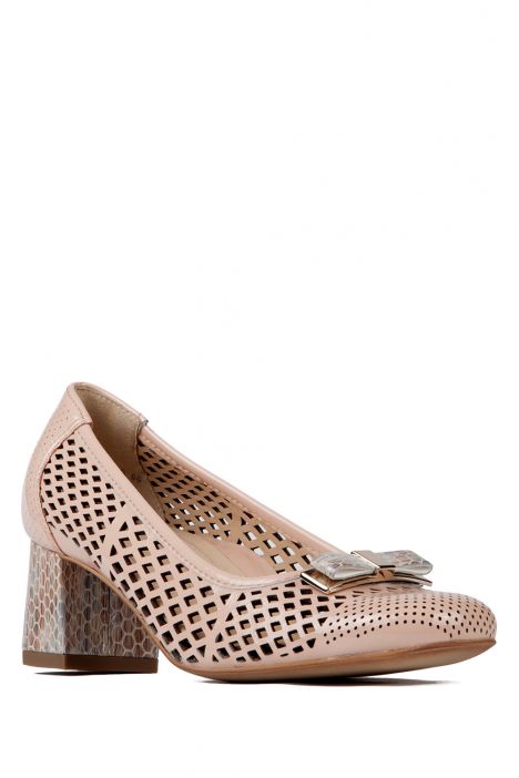 35570 Ara Shoes Kadın Rugan Ayakkabı 3-8 SALMON,TAUPE - 66ST