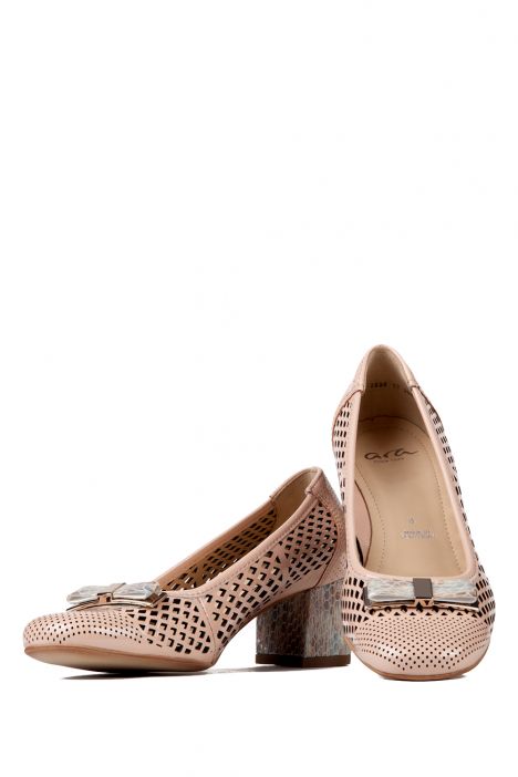 35570 Ara Shoes Kadın Rugan Ayakkabı 3-8 SALMON,TAUPE - 66ST