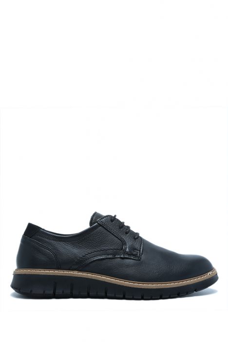 35602 Ara Shoes Leandro Erkek Deri Ayakkabı 40-45 BASIC BLACK - 01BB