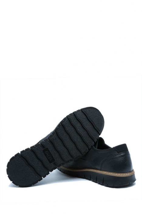 35602 Ara Shoes Leandro Erkek Deri Ayakkabı 40-45 BASIC BLACK - 01BB
