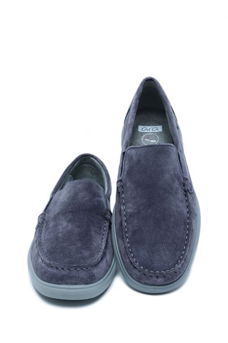 35701 Ara Shoes Lauro Erkek Deri Ayakkabı 40-45 JEANS, GREY - 22