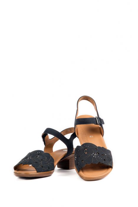 35714 Ara Shoes Kadın Topuklu Sandalet 3-8,5 BLAU - 02B