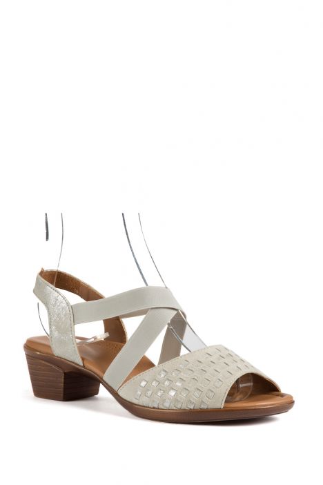 35717 Ara Shoes Kadın Topuklu Nubuk Sandalet 3-8,5 KIESEL - 06K