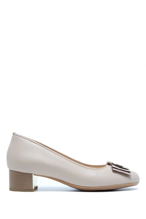 35807 Ara Shoes Nizza Kadın Deri Topuklu Ayakkabı 3.5-7.5 SAND - 09