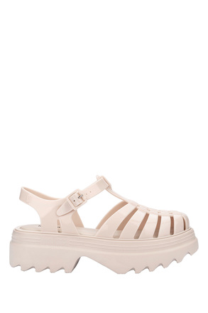 35818 Melissa Possession Platform Kadın Sandalet 37-40 AX283 - Krem/Cream