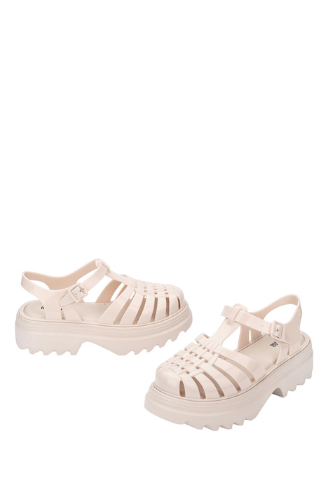 35818 Melissa Possession Platform Kadın Sandalet 37-40 AX283 - Krem/Cream