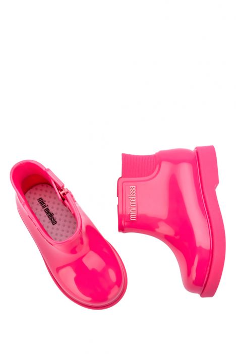 35826 Mini Melissa Kız Çocuk Yağmur Botu 24-30 AY393 - Fuşya/Fuschia