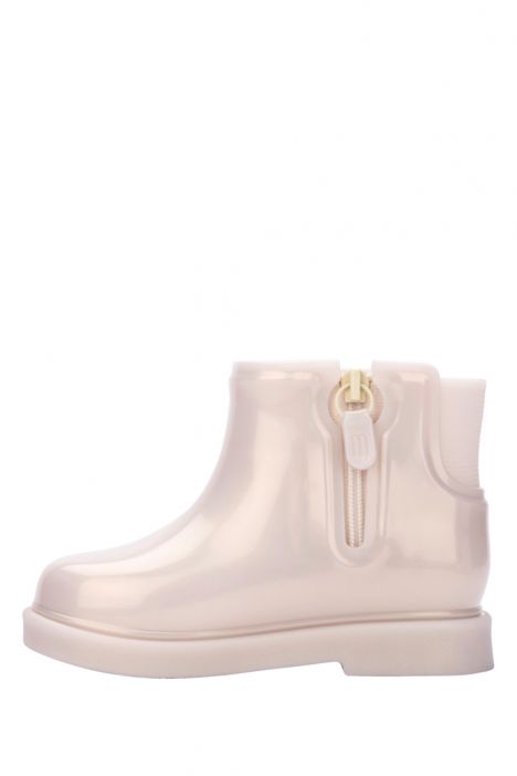 35826 Mini Melissa Kız Çocuk Yağmur Botu 24-30 AY390 - Krem/Cream