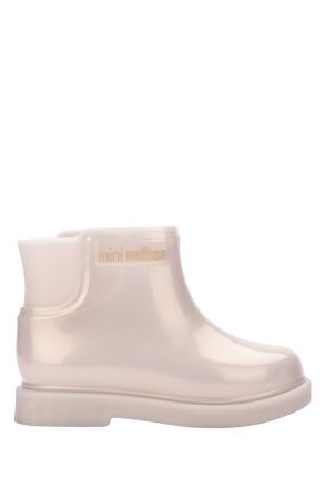 35826 Mini Melissa Kız Çocuk Yağmur Botu 24-30 AY390 - Krem/Cream