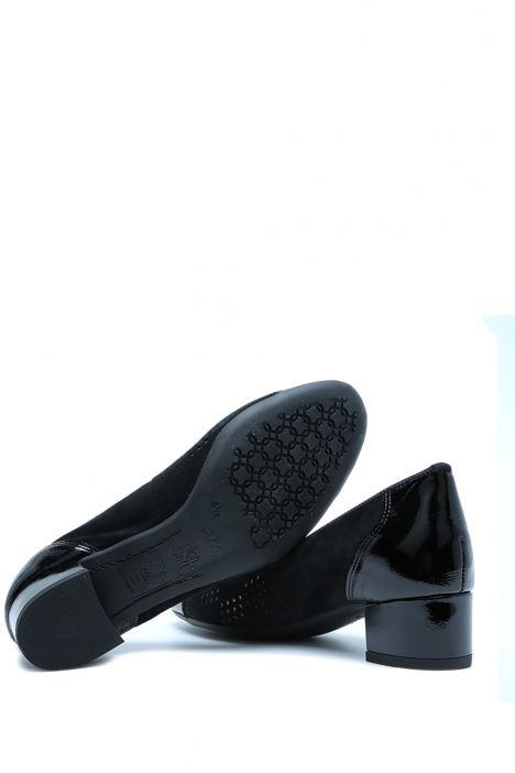 35827 Ara Shoes Nizza Kadın Süet Deri Topuklu Ayakkabı 3.5-7.5 BLACK - 01