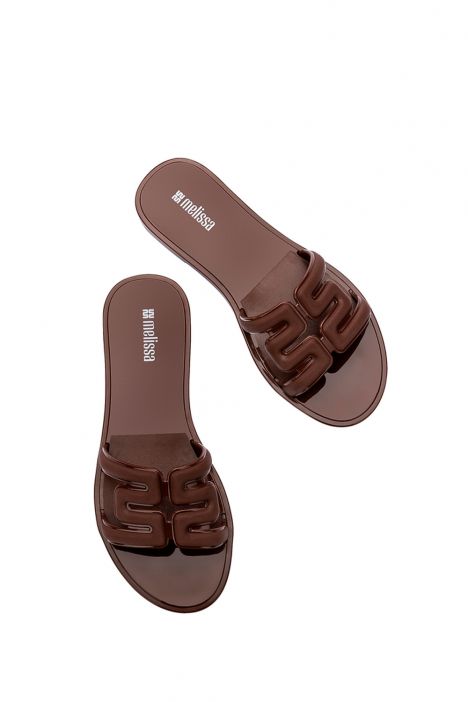 36148 Melissa M Slide Kadın Terlik 37-40 BH603 - Kahve/Brown