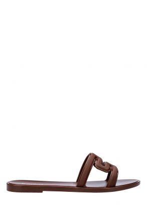 36148 Melissa M Slide Kadın Terlik 37-40 BH603 - Kahve/Brown