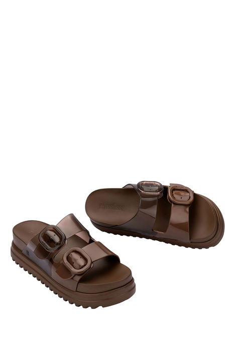 36158 Melissa Cozy Platform Kadın Terlik 37-40 BT685 - Kahve/Brown