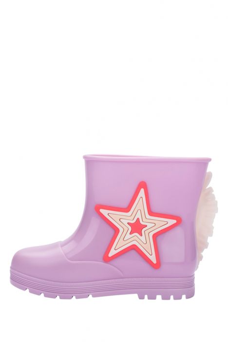 36182 Mini Melissa Kız Çocuk Yağmur Botu 24-30 BK797 - Lila/Lilac