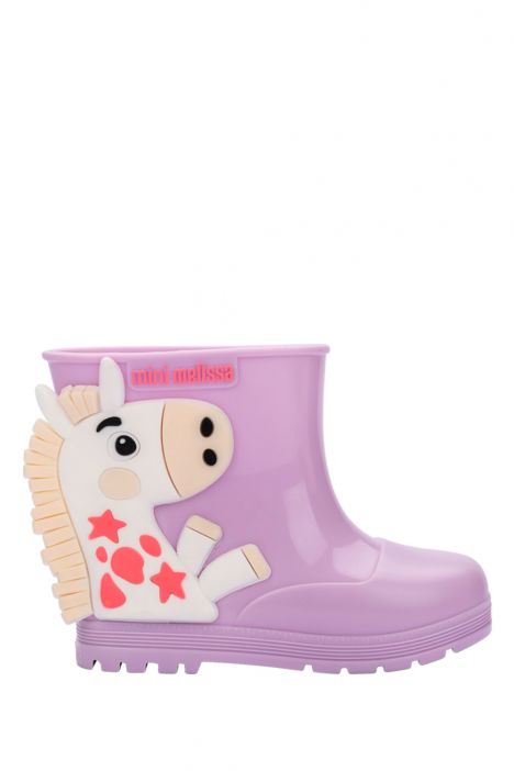 36182 Mini Melissa Kız Çocuk Yağmur Botu 24-30 BK797 - Lila/Lilac