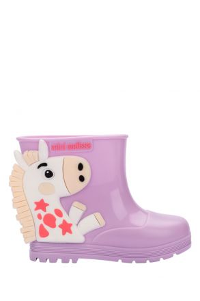 36182 Mini Melissa Kız Çocuk Yağmur Botu 24-30 BK797 - Lila/Lilac